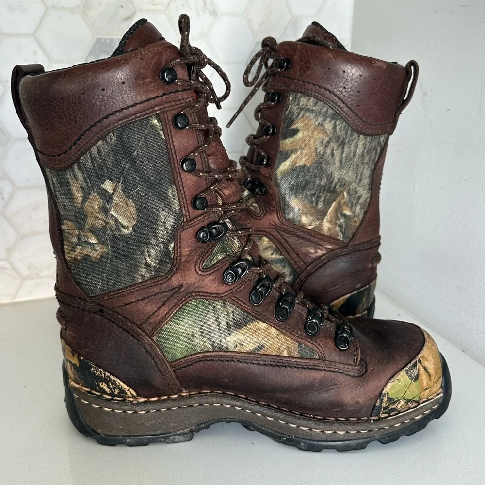 Irish Setter ScentBan Camo Hunting‎ Boots 2850 600 Gram Thinsulate Size 8.5 EE